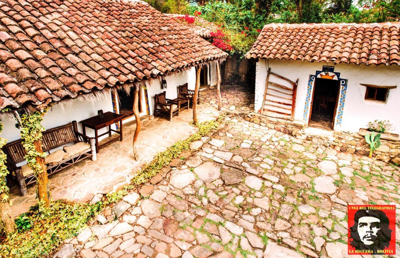 Hotel Casa Del Telegrafista La Higuera Exterior foto